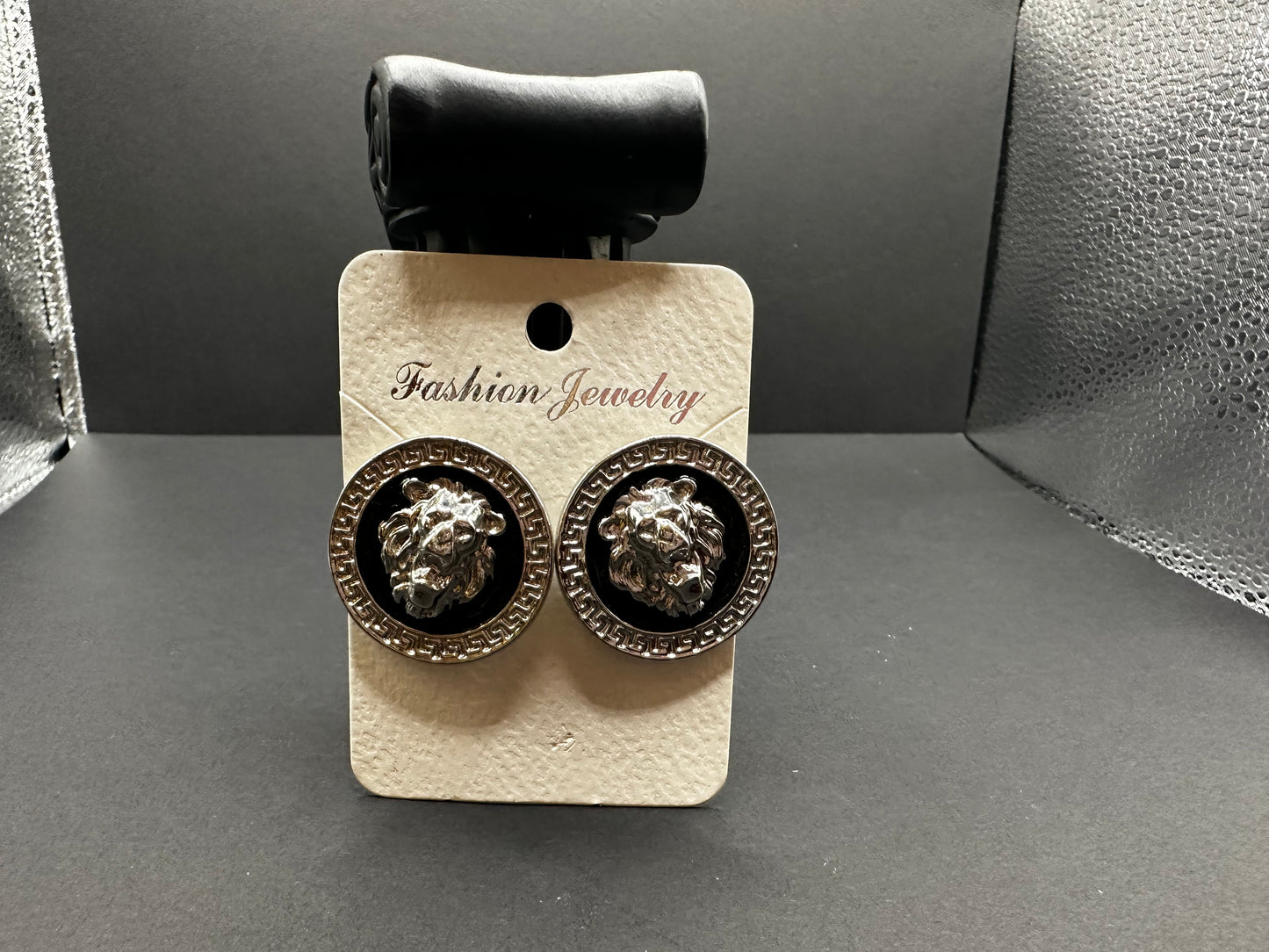 Medusa Sterling Silver Studs