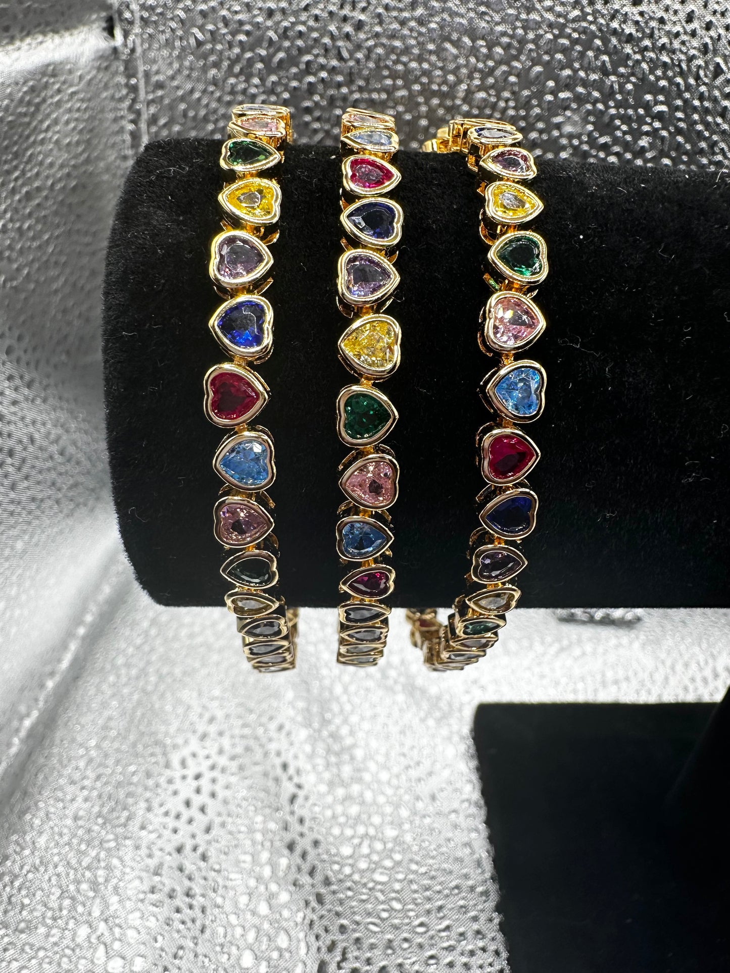 Gold Eternity Heart Bracelet