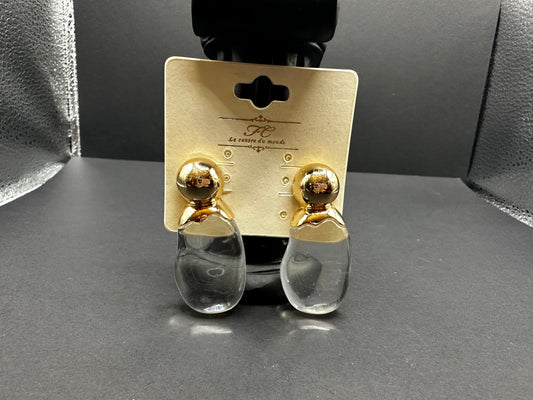 Crystal Clear Earrings