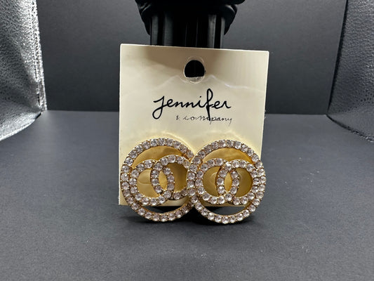 Interlocking Gold Studs